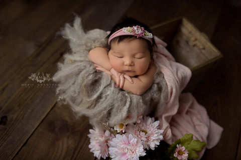 Marie Grantham Photography newborn photographer las vegas baby photos 