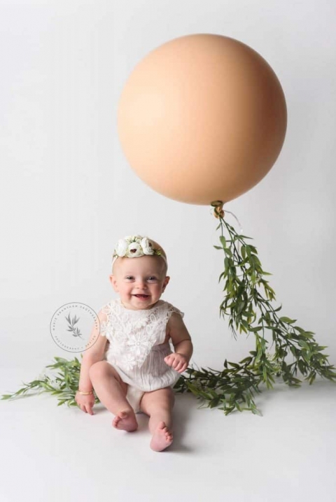 Baby Cake Smash Photographer Las Vegas Boho Cake Smash boho