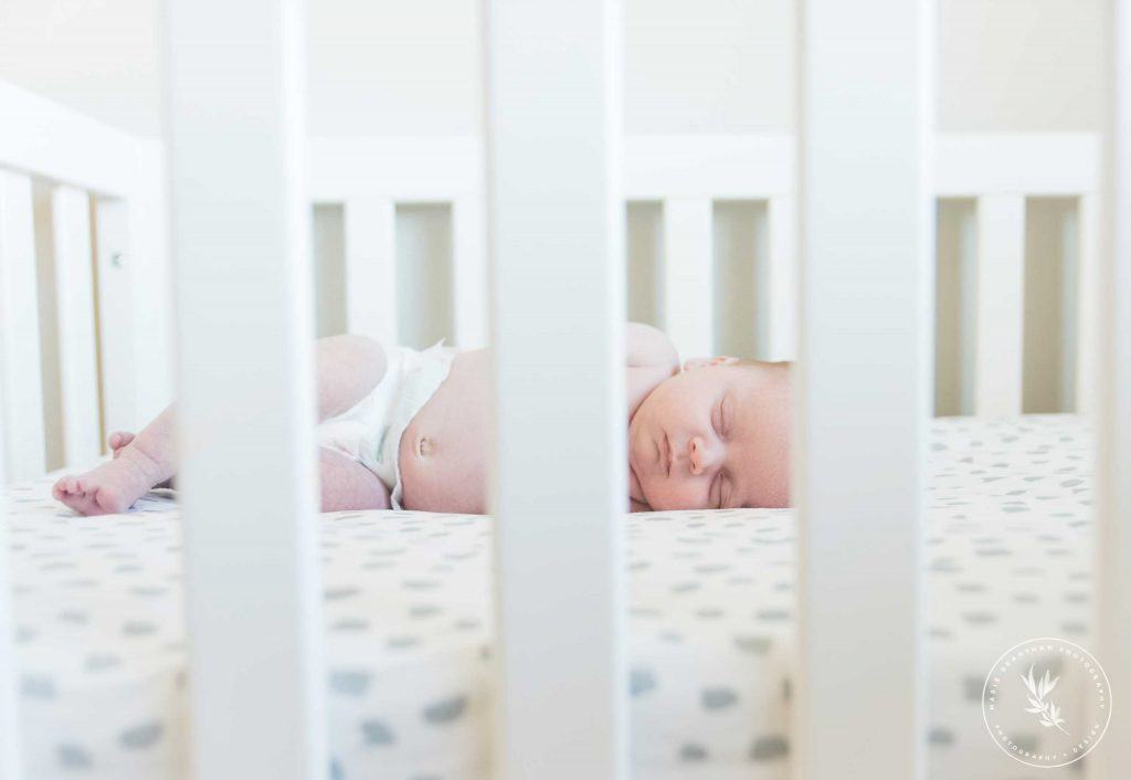 Lifestyle Newborn photographer Las Vegas marie grantham photography crib baby photos