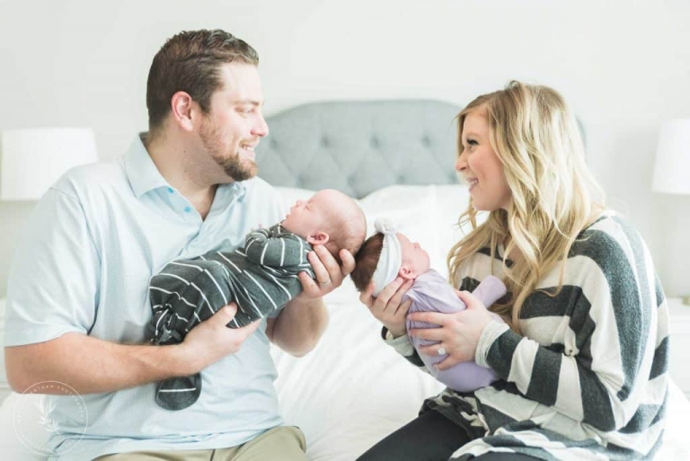 Lifestyle Newborn photographer Las Vegas marie grantham photography twins baby photos