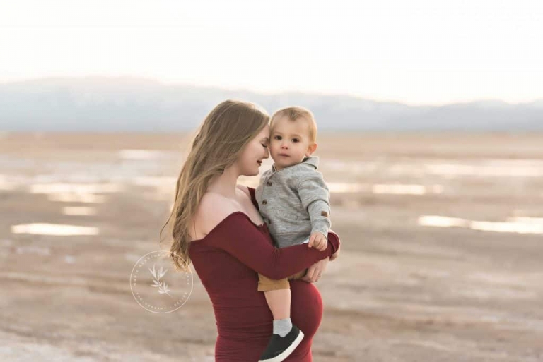 Dear Greyson maternity photographer Las Vegas mother and son