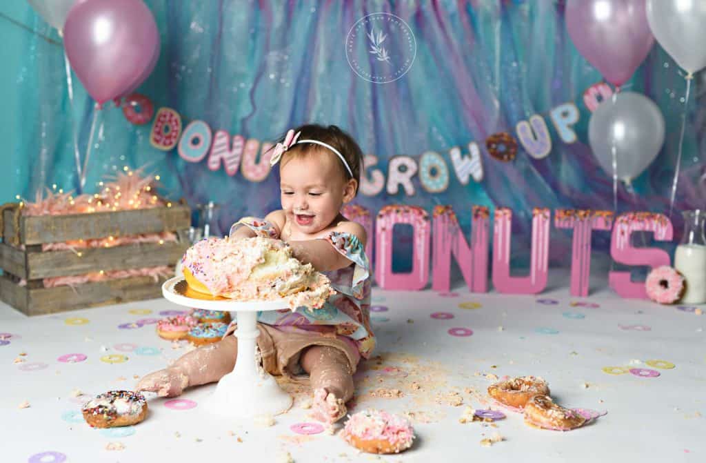 marie grantham Photography baby smash cake photographer Las Vegas birthday party