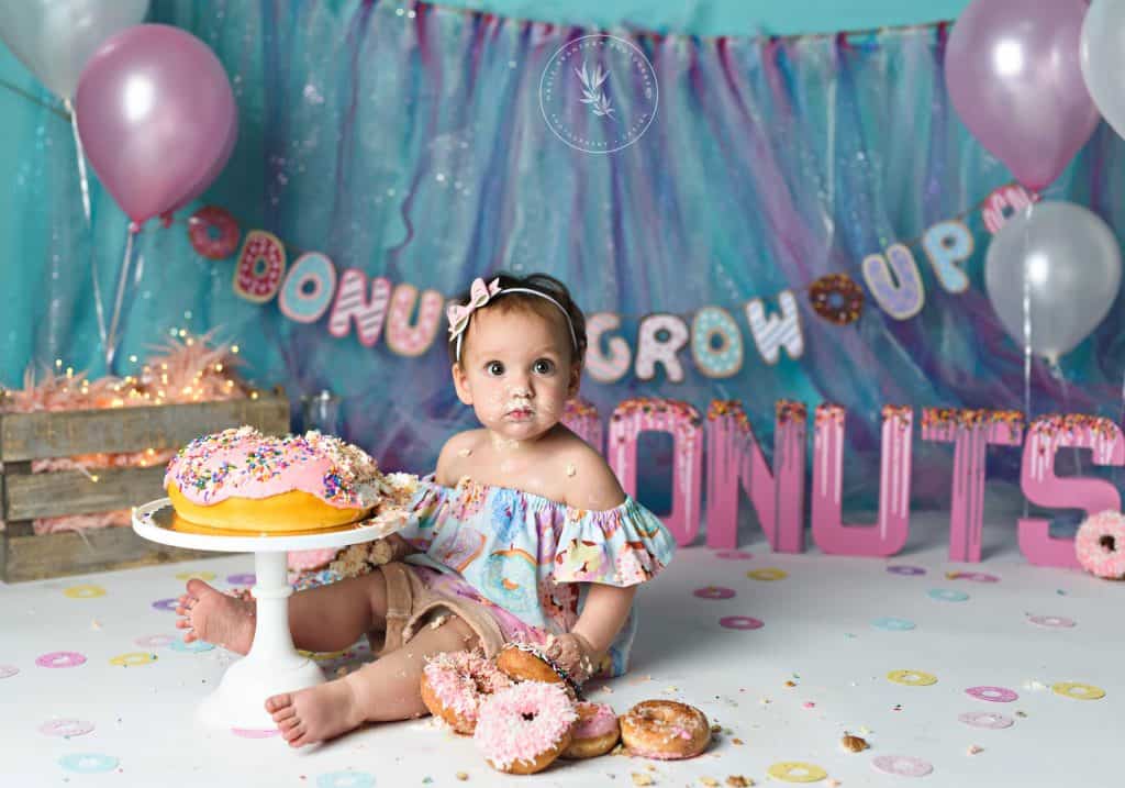 marie grantham Photography baby smash cake photographer Las Vegas fun birthday